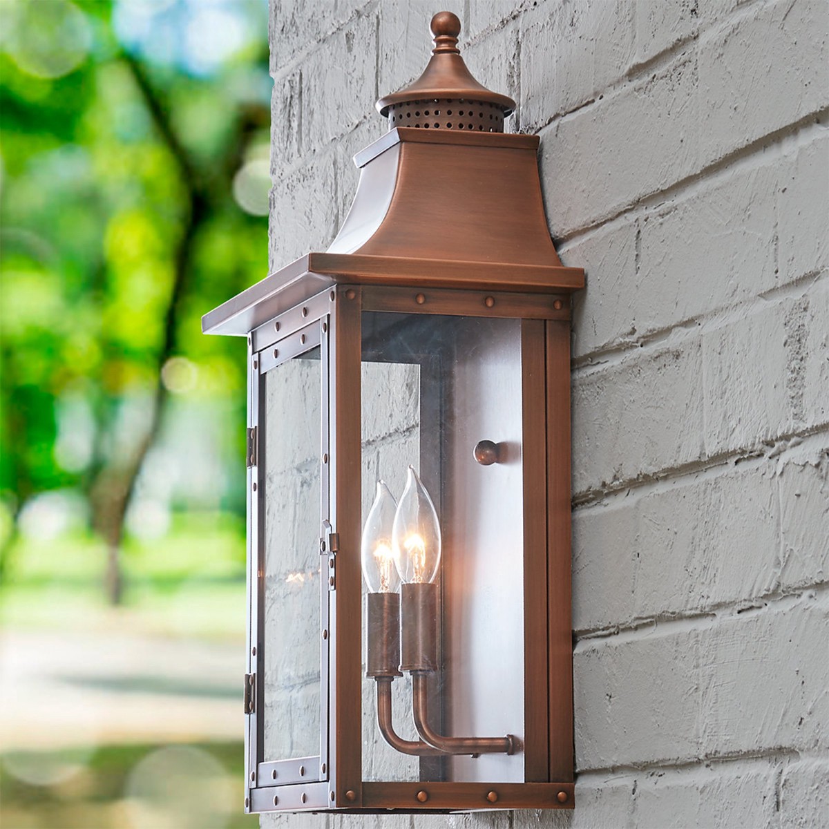 Decorate The Garden With Beautiful Copper Outdoor Light Fixtures | by Gulf Coast Lanterns | Jun, 2022 | Medium