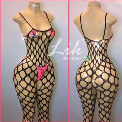 Toxic Primrose Stripper Suit Online | Large Fishnet Body Stocking Profile Picture