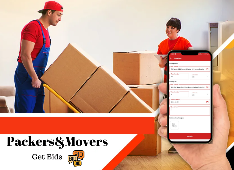 Best Packers and Movers in Dwarka, Packing & Moving Service New Me | Bidfrail
