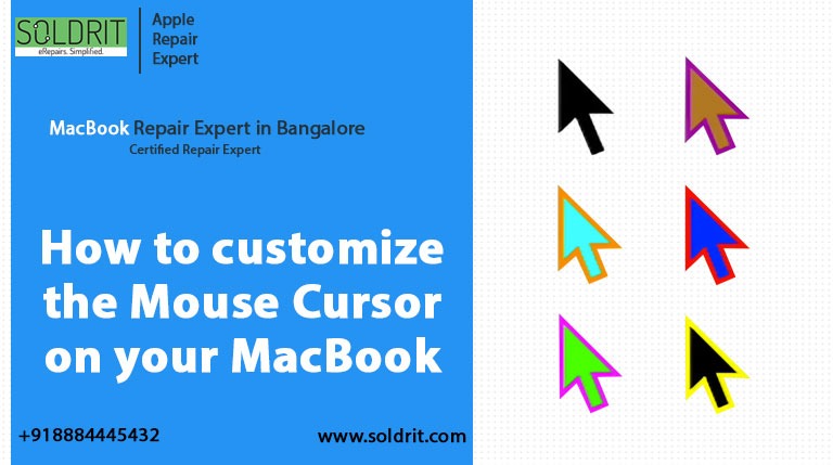 How to customize the mouse cursor on your MacBook? | Soldrit