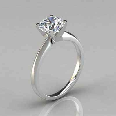 "Classic Solitaire Round Cut Moissanite Engagement Ring " Profile Picture