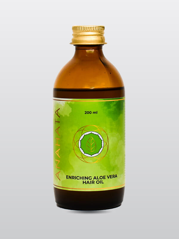 Buy Aloe Vera Hair Oil |Coconut, Kalonji Seeds- Anahata