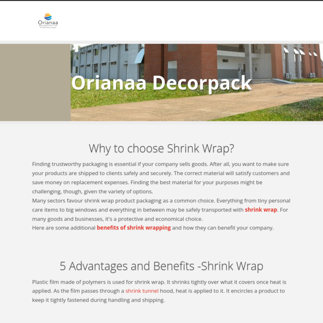 Orianaa Decorpack