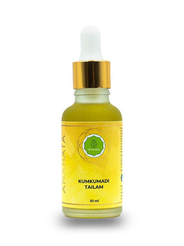 Kumkumadi Tailam Oil - Face Glowing Serum- Anahata Organic