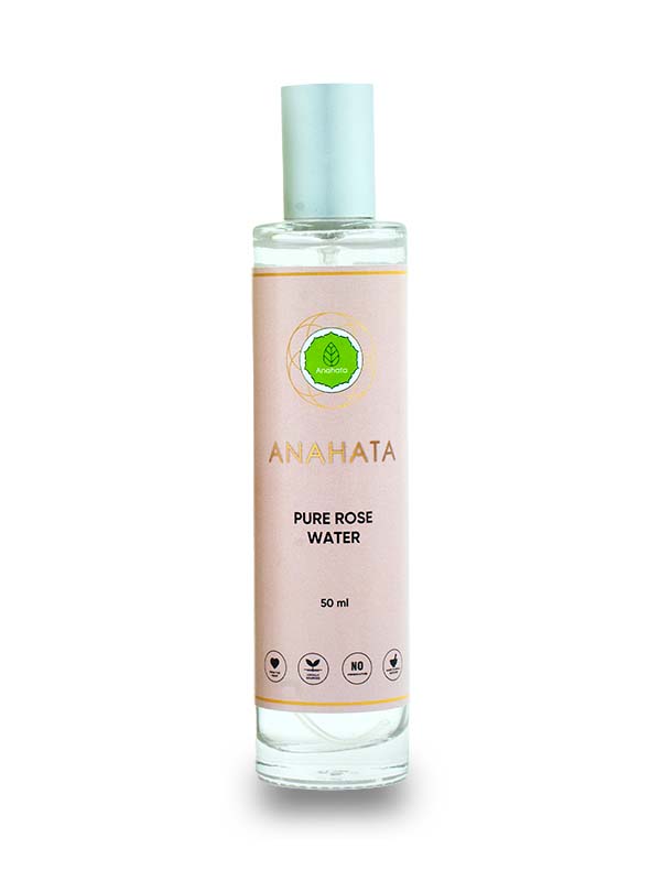 Buy pure rose water for face | Skin Tonner - Anahata Organic