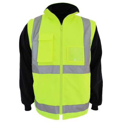 DNC Workwear Hi Vis H pattern D/N Reversible Vest Profile Picture