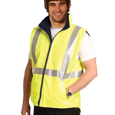 AIW Workwear Hi-Vis Reversible Safety Vest with 3M Tape Profile Picture