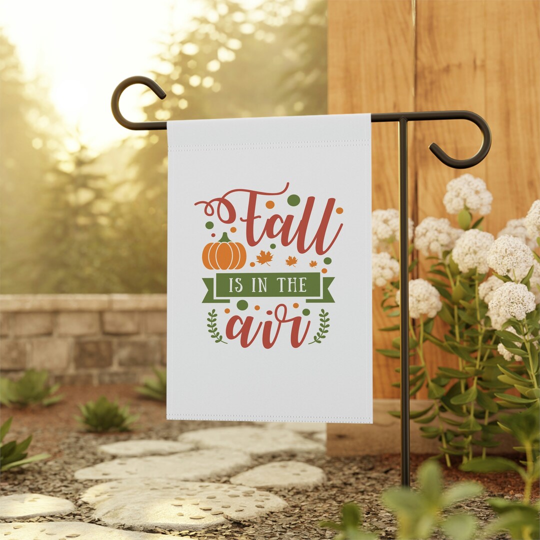 Fall Garden & House Banner Personalized Banner Handmade - Etsy