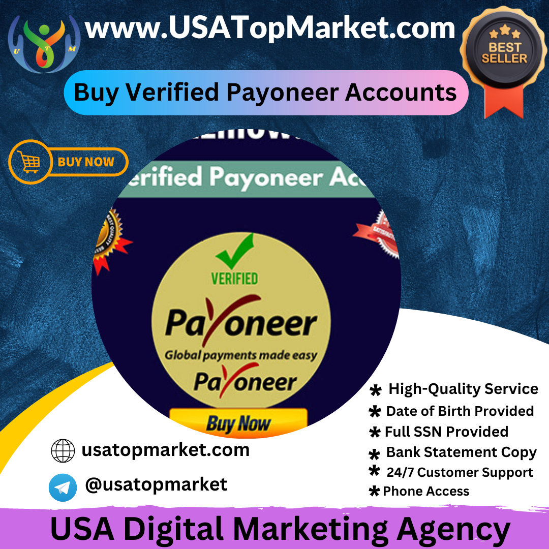 Buy Verified Payoneer Accounts - 100% USA UK ... - USATopMarket
