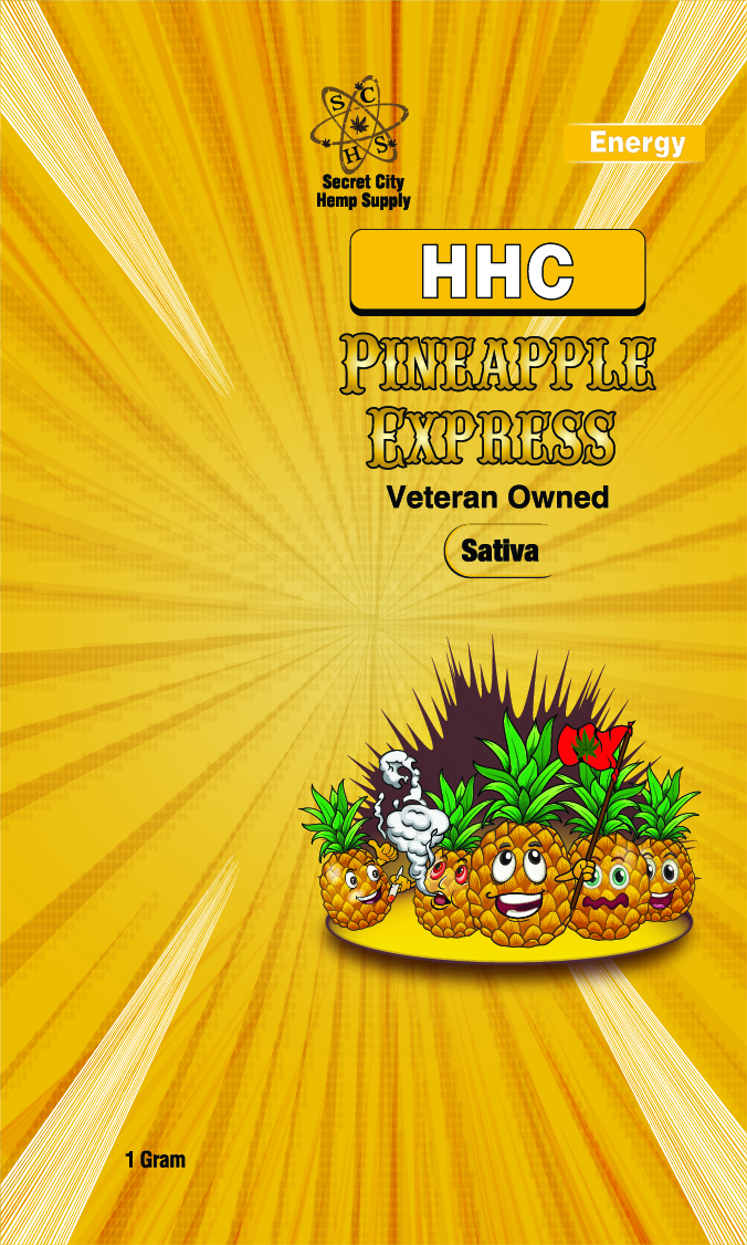 Pineapple Express HHC Vape Cartridge I Freedom Health CBD