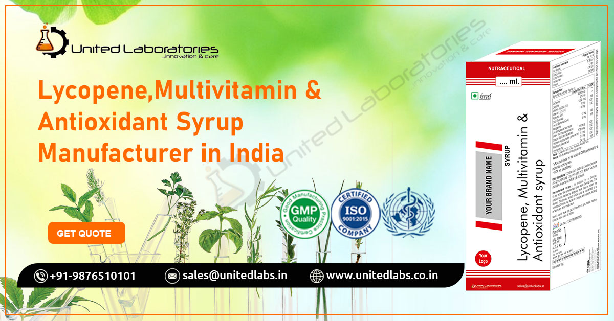 Top Multivitamin and Antioxidant Syrup Manufacturers in India
