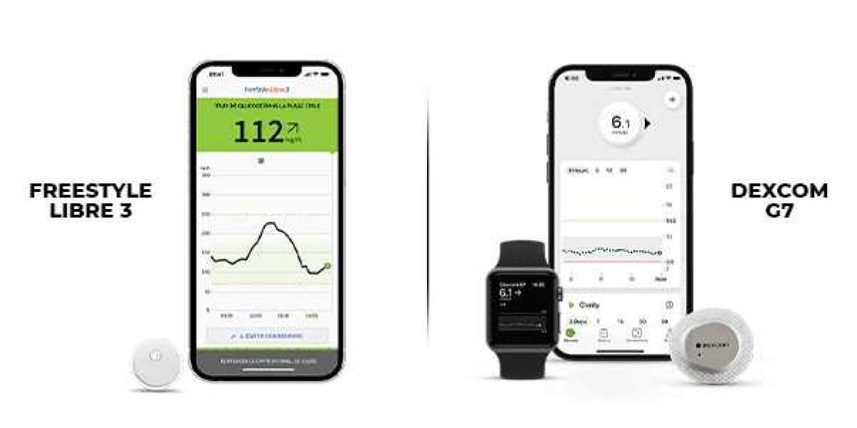 General Difference between Freestyle Libre 3 and Dexcom G7 CGM system
