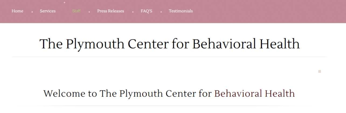 Theplymouthcenter forbehavioralhealth Cover Image