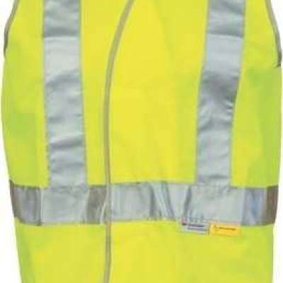 DNC Workwear Day/Night Cross Back Safety Vests with Tail Profile Picture