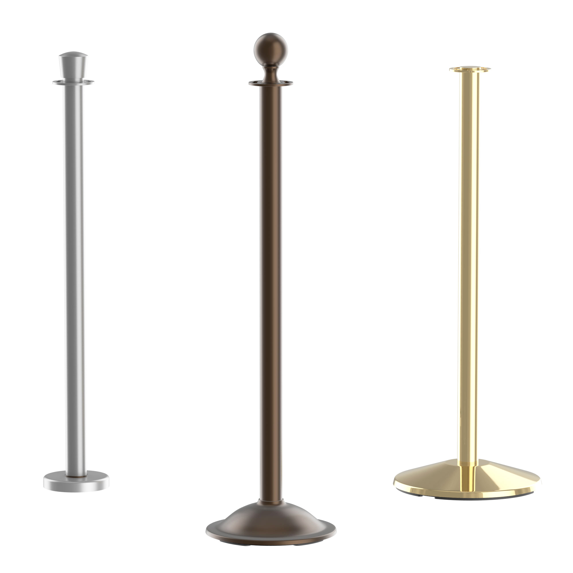 Post + Rope Stanchions from Visiontron Made in the U.S.A.
