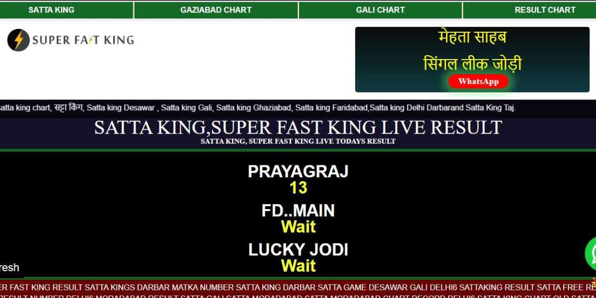 Online Satta King games are available in Disawar, Ghaziabad, and UP.