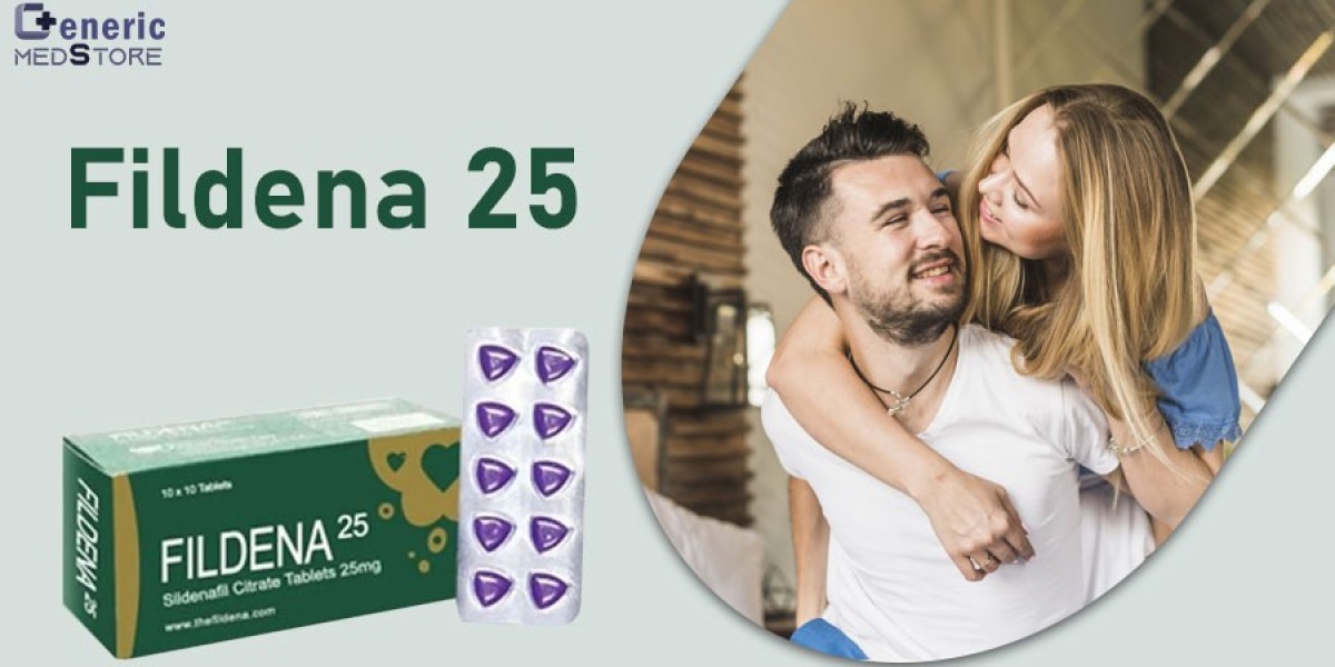 Fildena 25 mg | Sildenafil Citrate | Generic Viagra