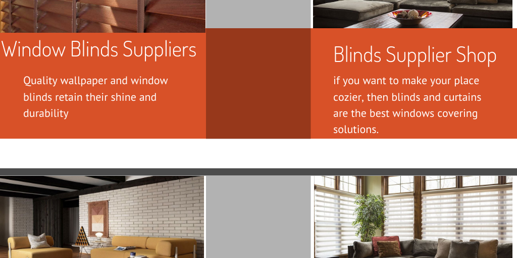 Curtains And Blinds Supplier Shop in Dubai marina - Infogram