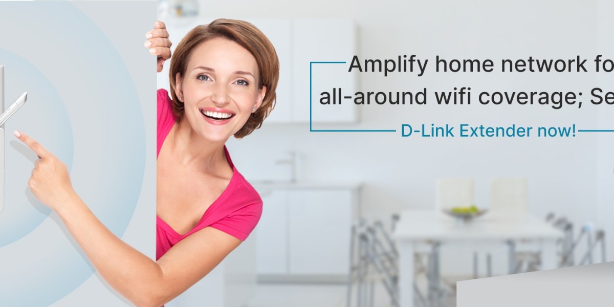 What is the default URL for setting up a D-Link range extender?
