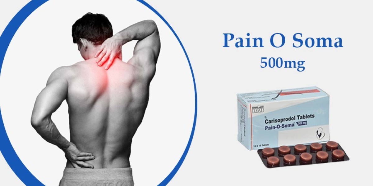 Pain O Soma 500mg | Carisoprodol | Relaxer for Muscle Pain - Powpills