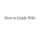 how to guide wiki Profile Picture