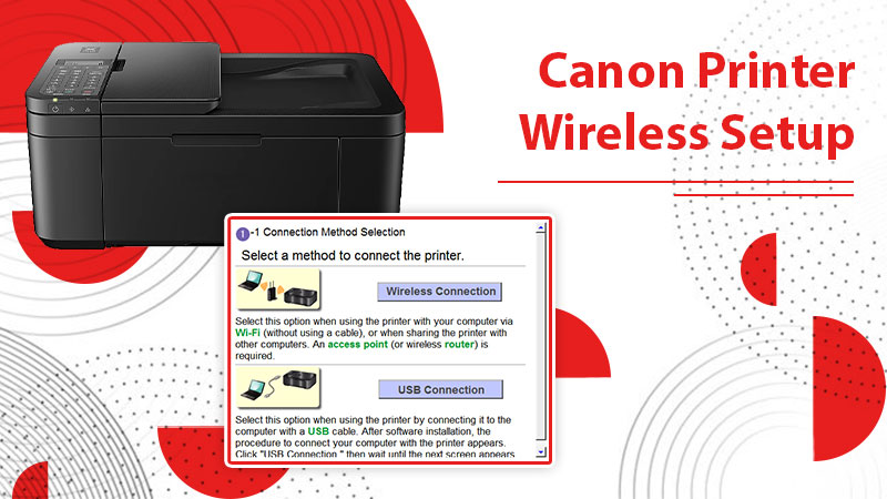 How To Do Canon Printer Wireless Setup? - Canon Printer Support