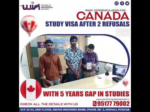 Canada Study Visa Refusal Cases Acceptable - YouTube