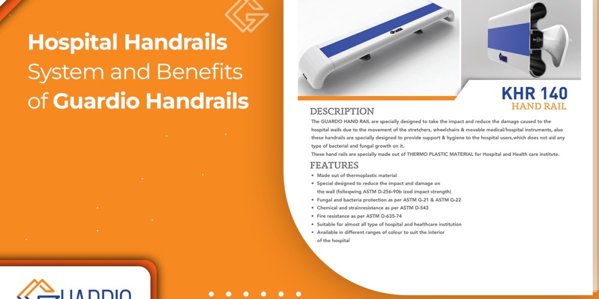 Hospital Handrails System And Benefits Of Guardio Handrails