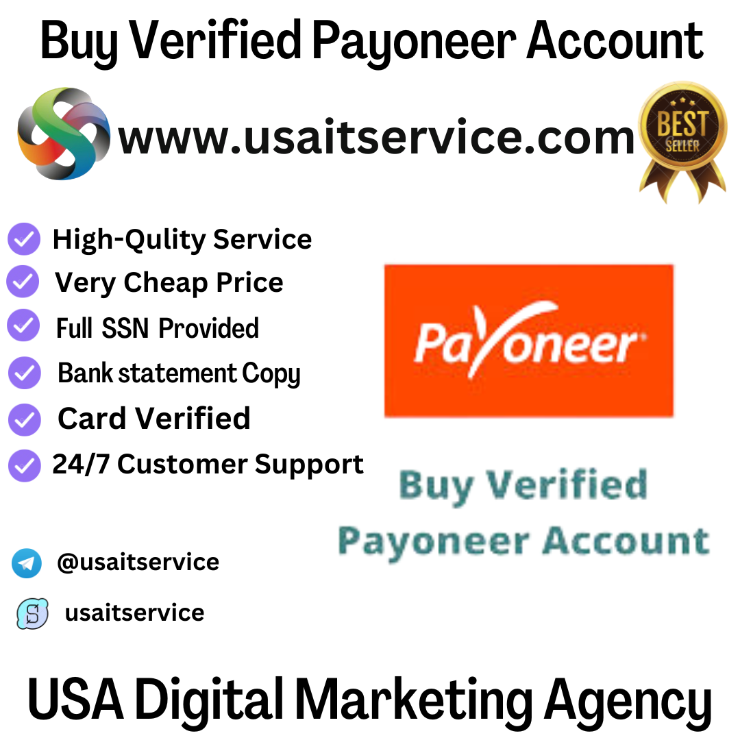 Buy Verified Payoneer Account - 100% Safe With Documents