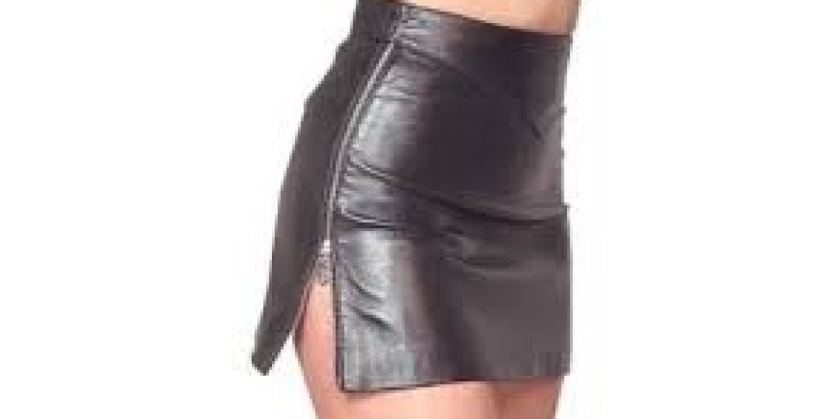 Elevating Style: The Timeless Allure of a Leather Skirt - Classic Design, Side Zipper, Sexy Mini, Tight Fit