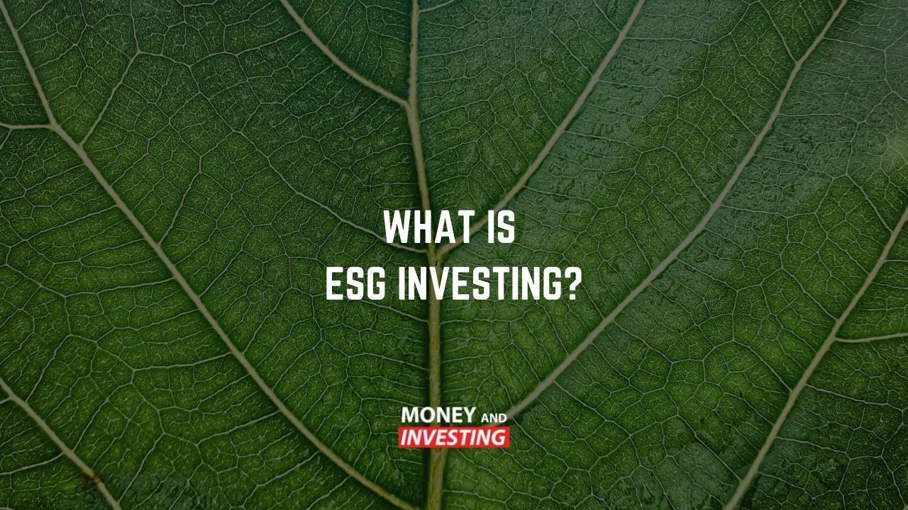 What is ESG Investing? | Money And Investing
