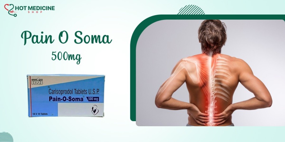 Pain O Soma 500 mg Tablet Provides Relief from Muscle Pain