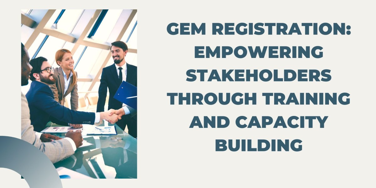 Gem Registration: Empowering Stakeholders through Training and Capacity Building