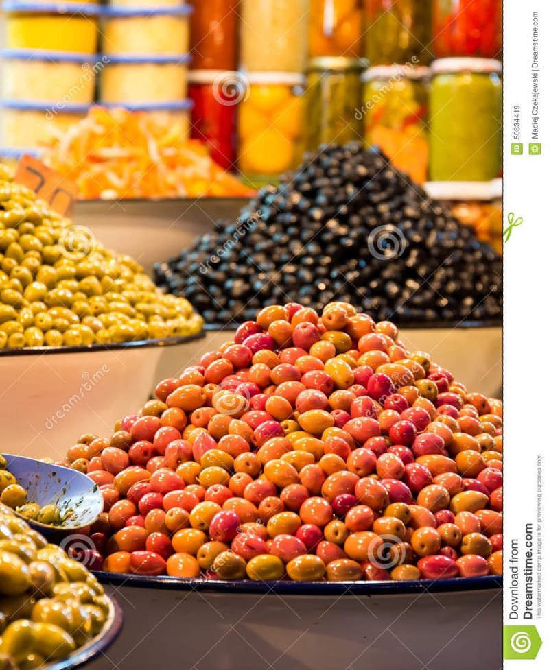 Moroccan Olives - Sosi's vege