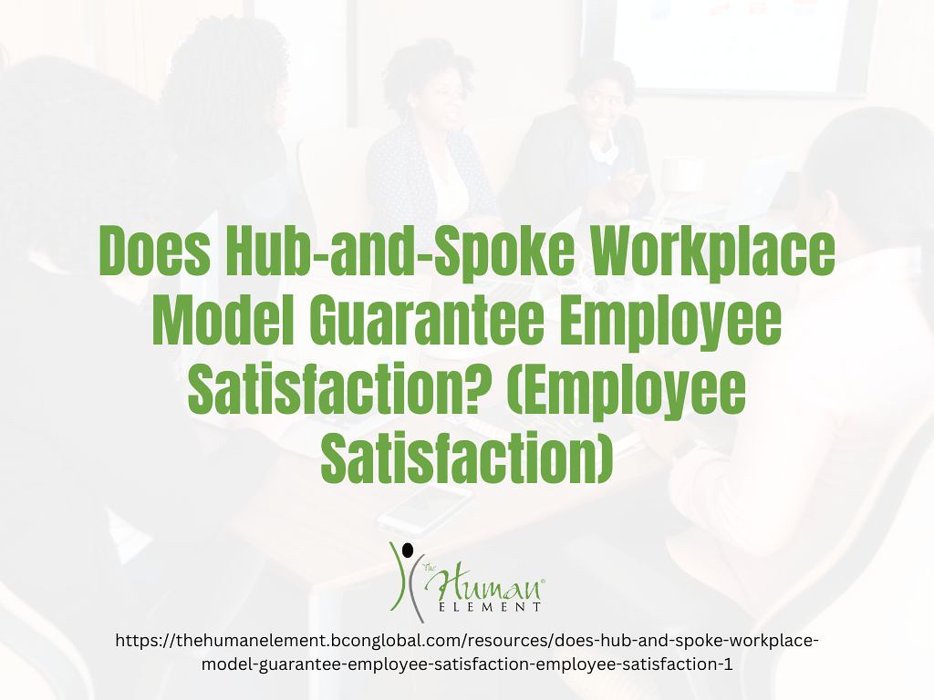 Does Hub-and-Spoke Workplace Model Guarantee Employee Sati… | Flickr