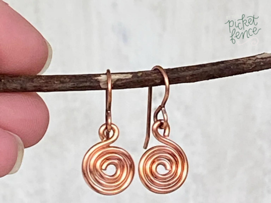 Unveiling the Timeless Charm of Copper Hoop Earrings: Elevate Your Style with By The Picket Fence - Shaper of Light