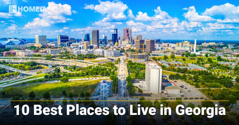 Top 10 Best Places to Live in Georgia in 2024 | HOMEiA