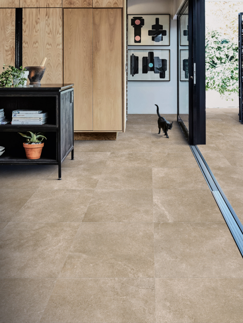Italian Porcelain Tiles | Kitchen Wall & Floor Tiles | Beige Indoor Wall & Floor Tiles | Concrete Effect