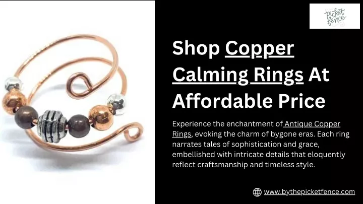 PPT - Shop Unique Copper Calming Rings At Affordable Price PowerPoint Presentation - ID:12885266