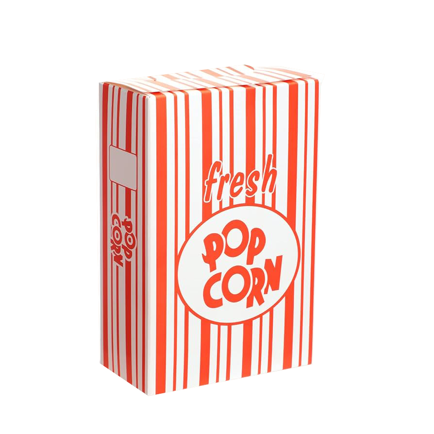 Close Top Popcorn Boxes, 1 Oz, 500 Count