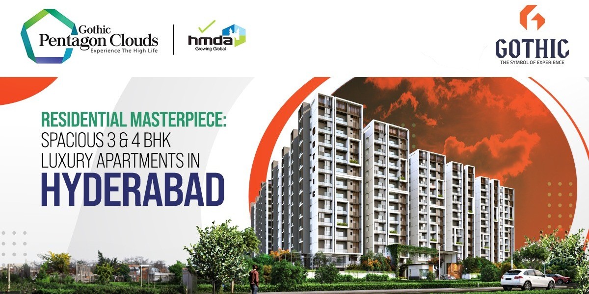 Residential Masterpiece: Spacious 3&4 BHK Luxury Apartments In Hyderabad