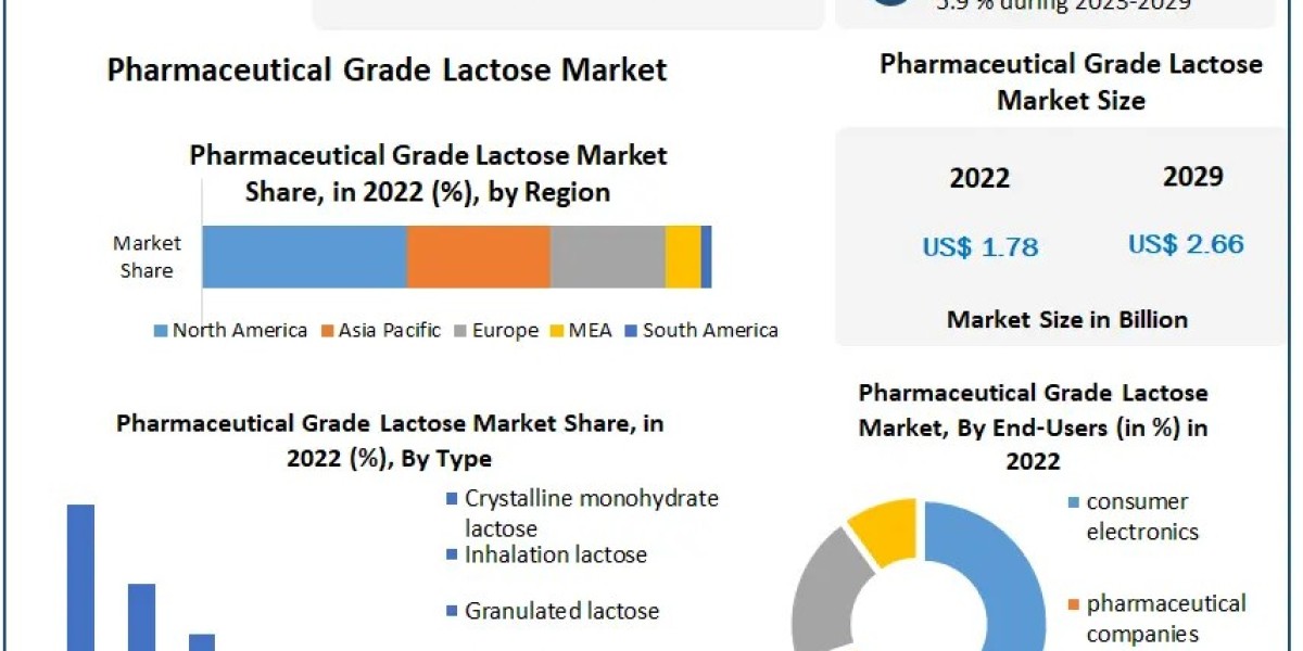 Pharmaceutical Grade Lactose Market Industry Share, Top Key Players, Regional Study 2030
