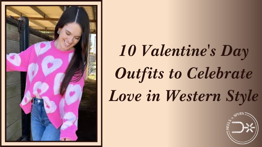 10 Valentine's Day Outfits to Celebrate Love in Western Style – Heels N Spurs