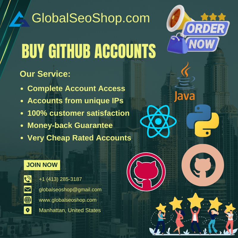 Buy Verified Github Accounts