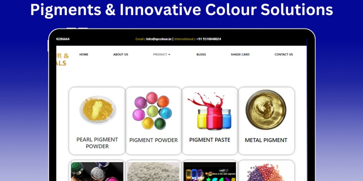 SP Colour & Chemicals Product page content