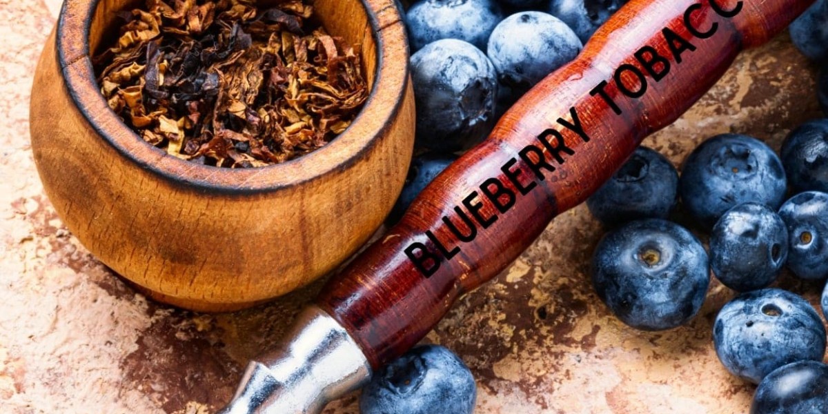 Indigo Ember: Exploring the Fusion of  Blueberry Tobacco