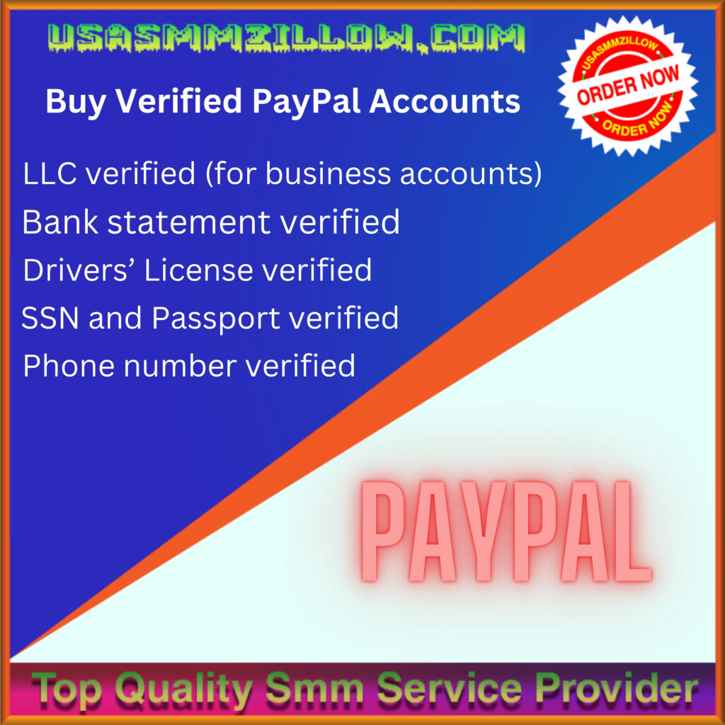 Buy Verified PayPal Accounts-100% Safe, USA, UK Do****ent