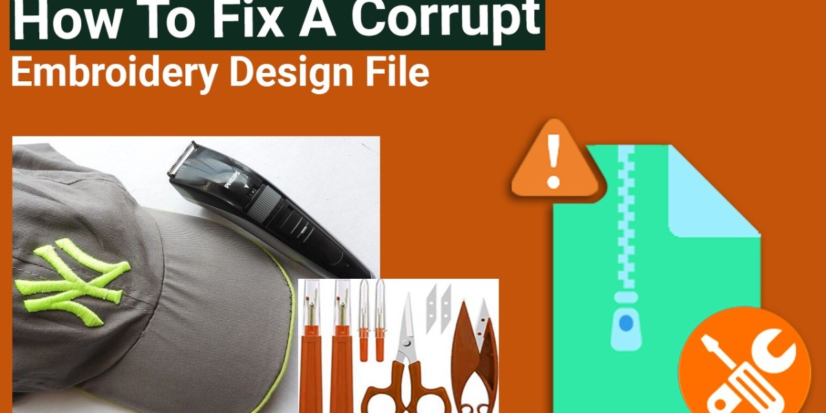 How To Fix A Corrupt Embroidery Design File