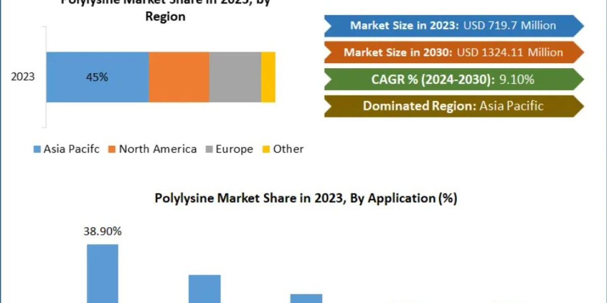 Polylysine Market Dynamics: Examining the 9.10% CAGR Revenue Rise 2024-2030