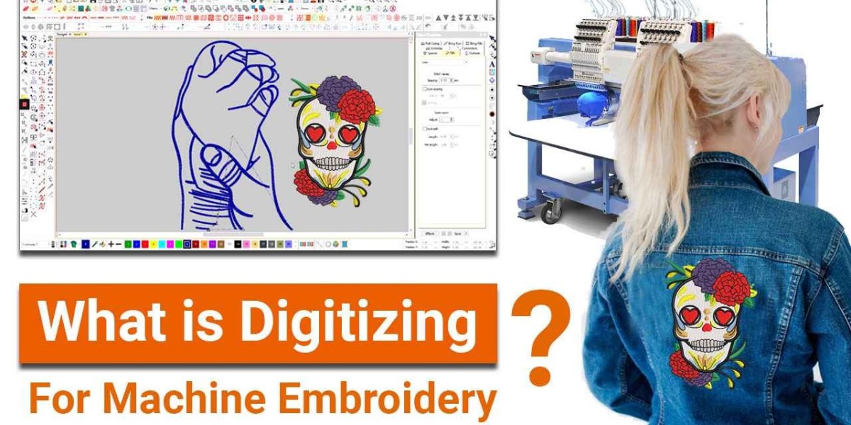 What is Digitizing for Machine Embroidery | 5 Important Points